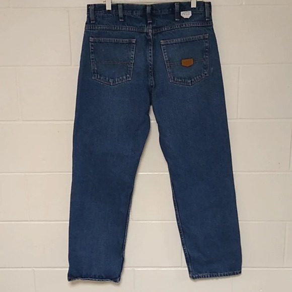 RED KAP/100% cotton denim/5 pocket/heavyweight/Jeans/36X32 - Picture 1 of 12